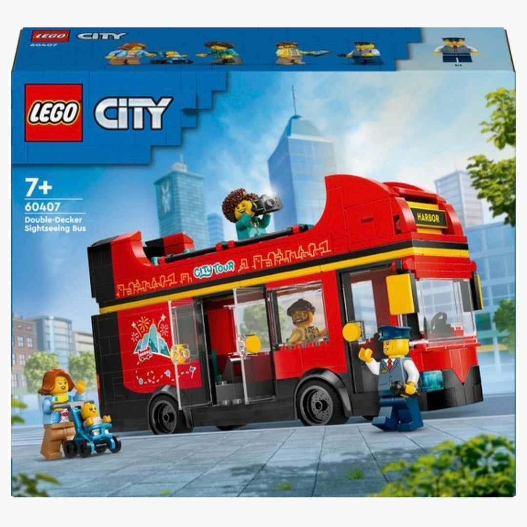 LEGO City 60407: Toeristische Rode Dubbeldekker