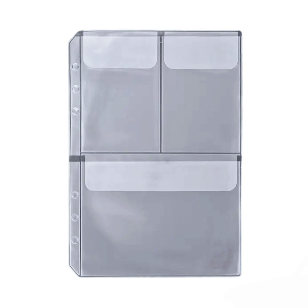 5 Opbergmapjes 3 vakken