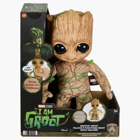 Marvel: Groovin'Groot - Dansende en Pratende Knuffel 28cm
