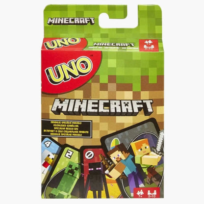 Mattel: Uno Minecraft - Kaartspel  -  Multiplaza