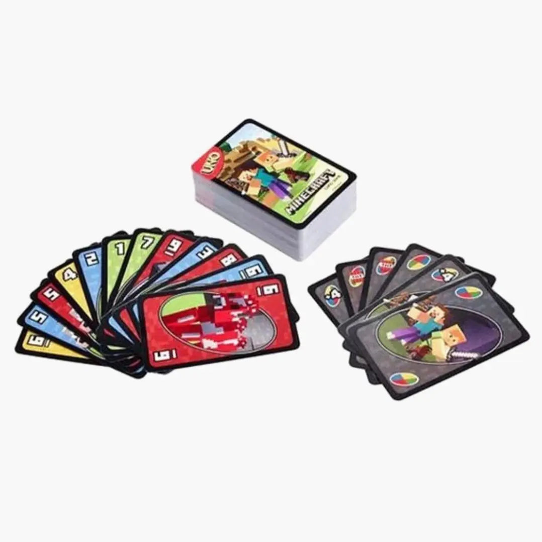 Mattel: Uno Minecraft - Kaartspel  -  Multiplaza