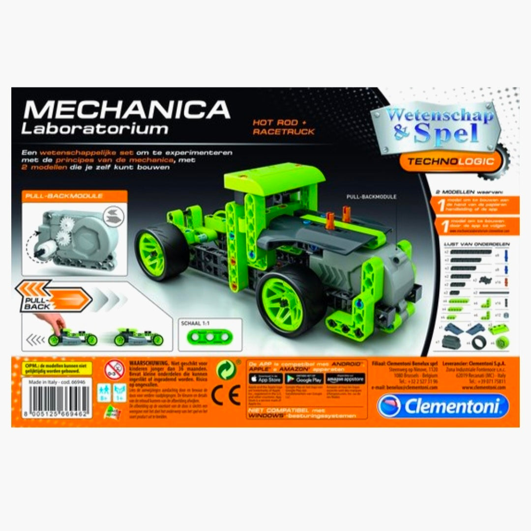Wetenschap & Spel: Mechanica Laboratorium - Hot Rod + Racetruck
