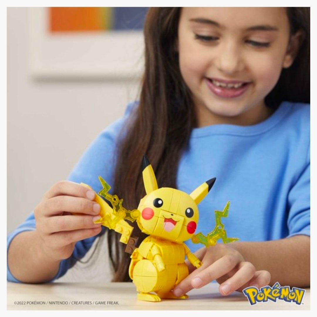 MEGA: Pokémon Pikachu Build Up & Show Figuur