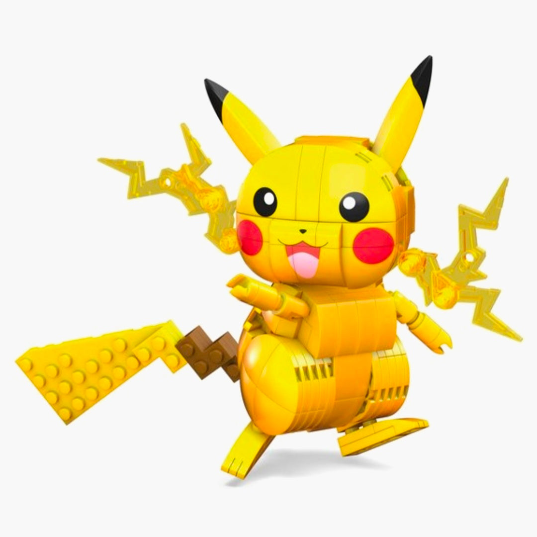 MEGA: Pokémon Pikachu Build Up & Show Figuur