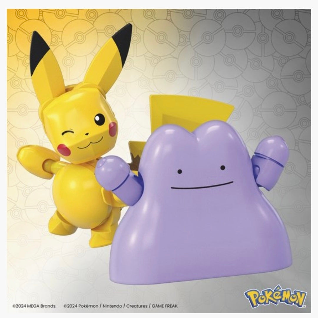 Pokémon Mega: Pikachu en Ditto Poké Ball