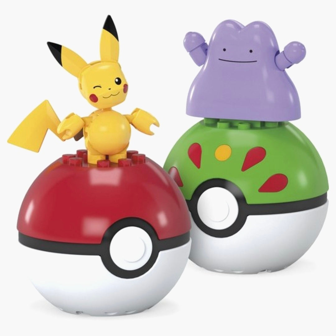 Pokémon Mega: Pikachu en Ditto Poké Ball