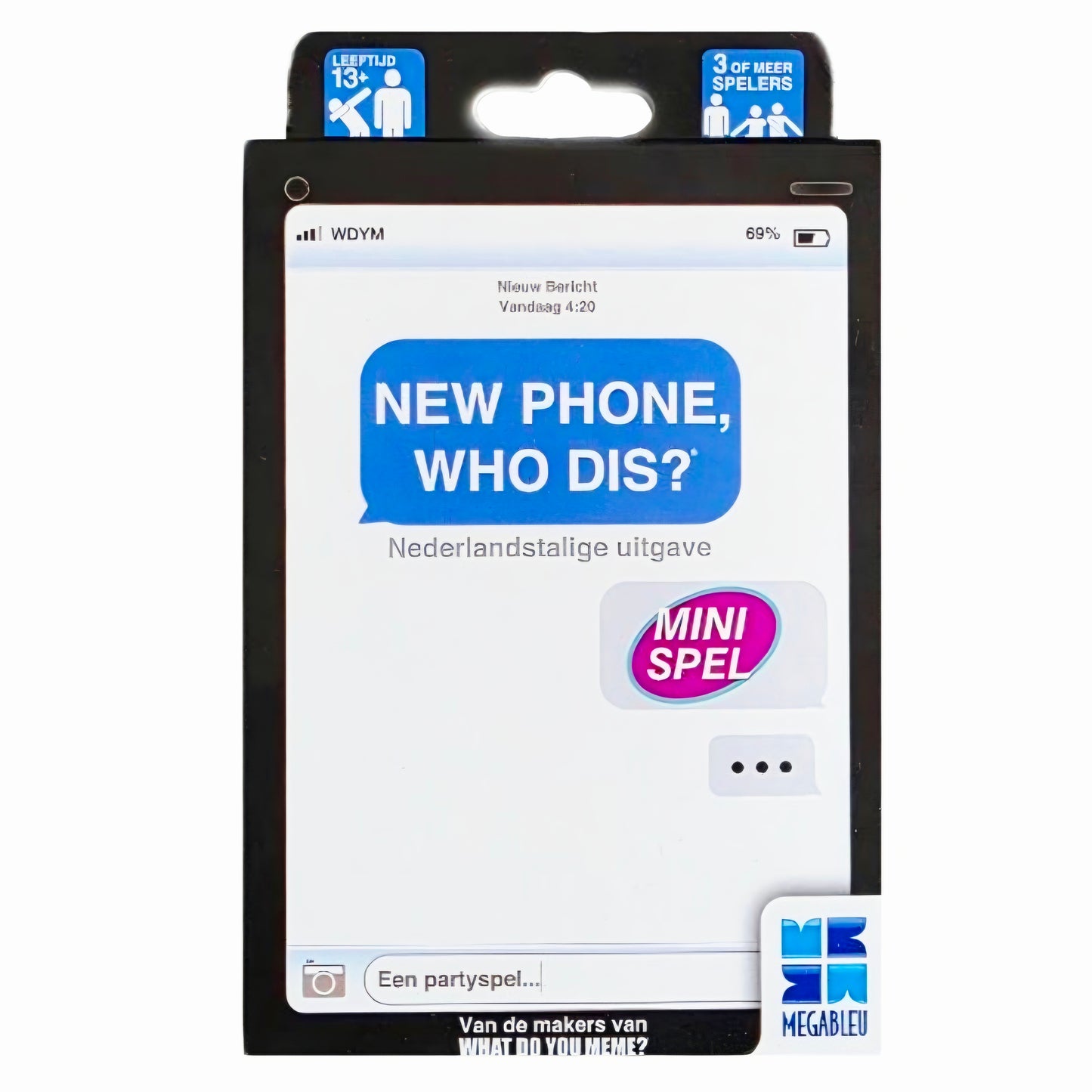 Megableu: What do you meme - New Phone, Who dis? Minispel (NL)