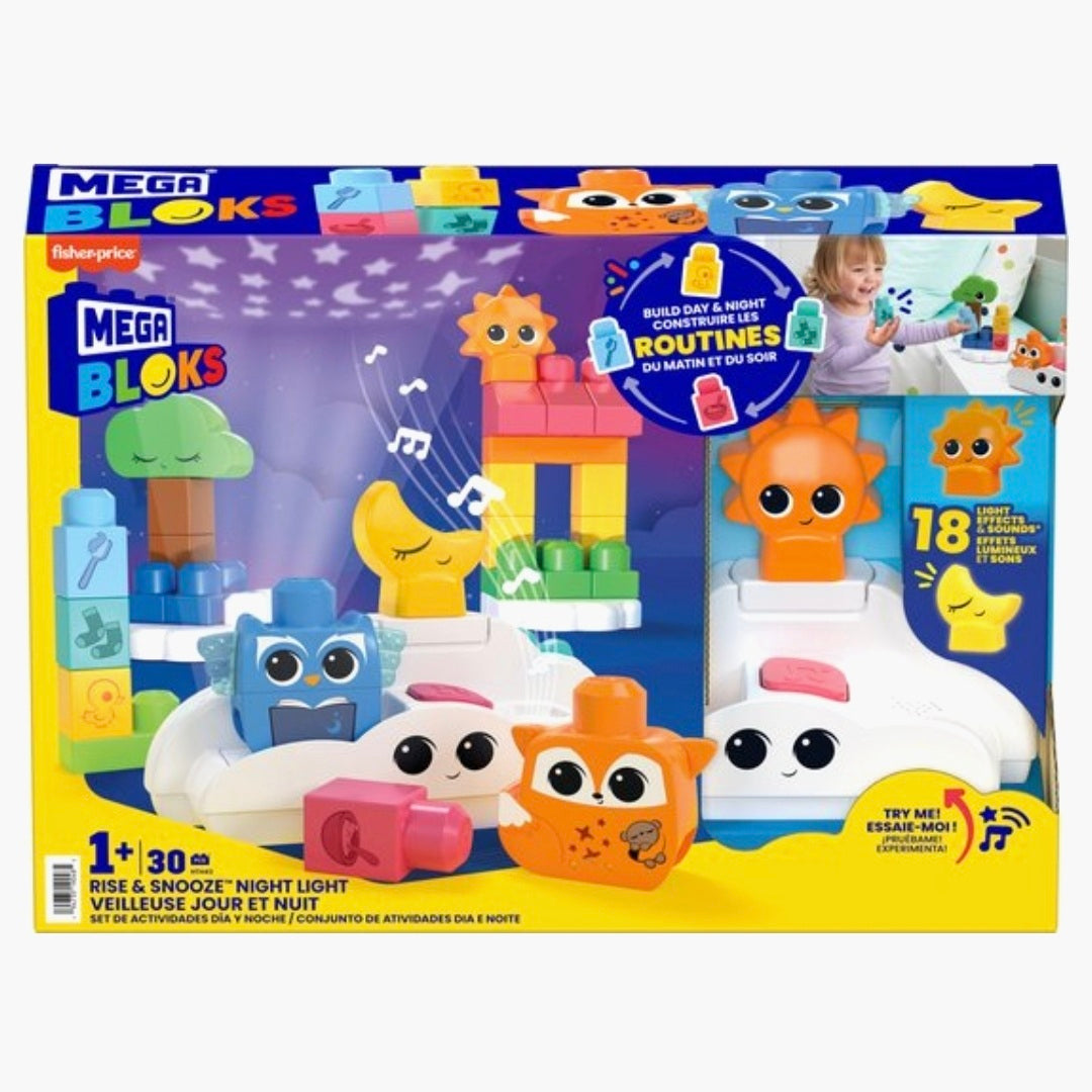 Fisherprice: MegaBloks - Rise & Snooze Night Light