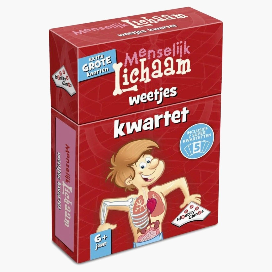 Identity Games: Menselijk Lichaam weetjes - Kwartet