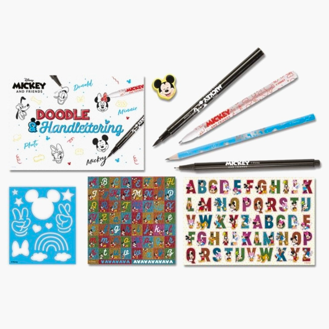 Mickey and Friends: Disney Doodle & Handlettering