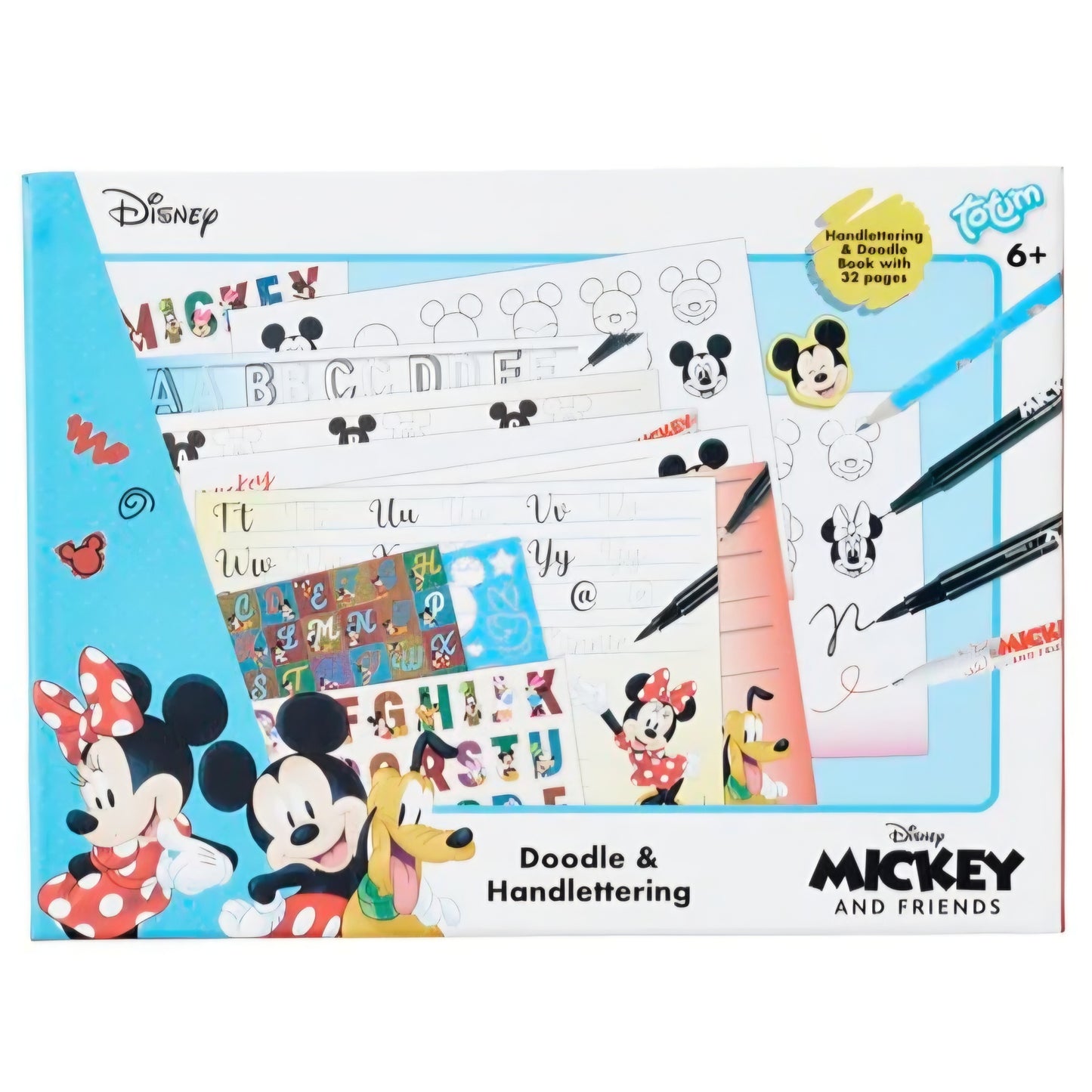 Mickey and Friends: Disney Doodle & Handlettering