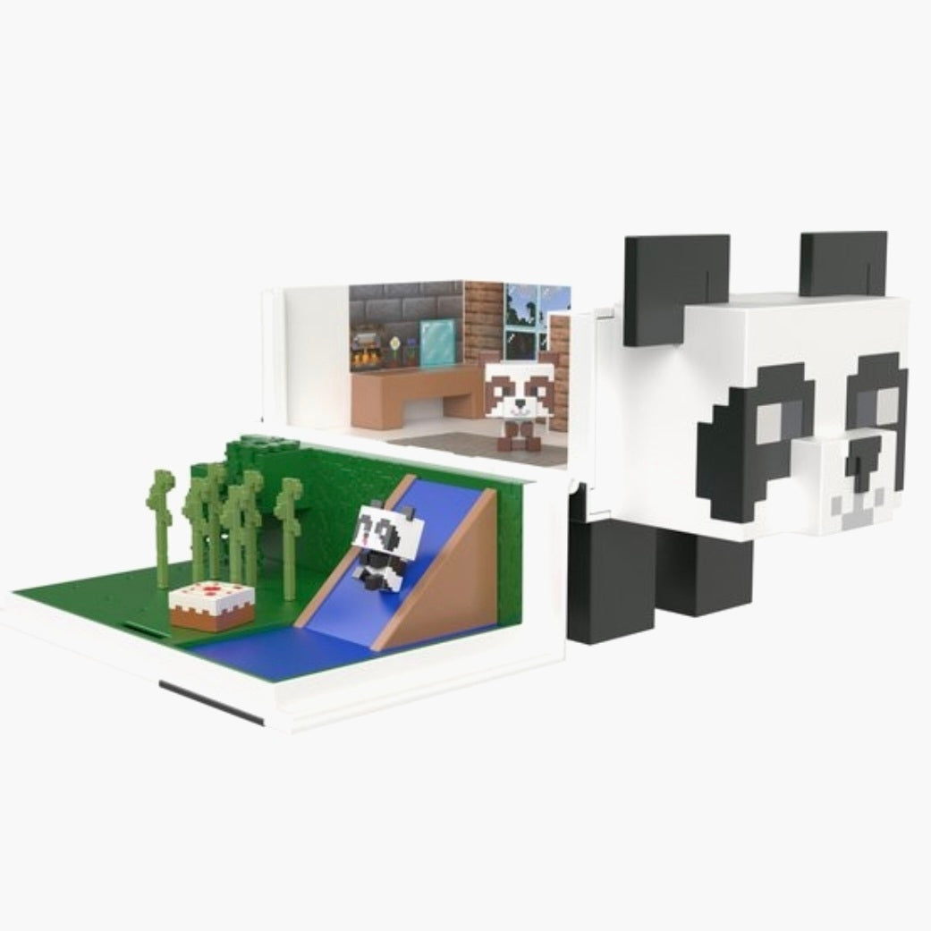 Minecraft: Minecraft MOB hoofd mini  Panda Speelhuis