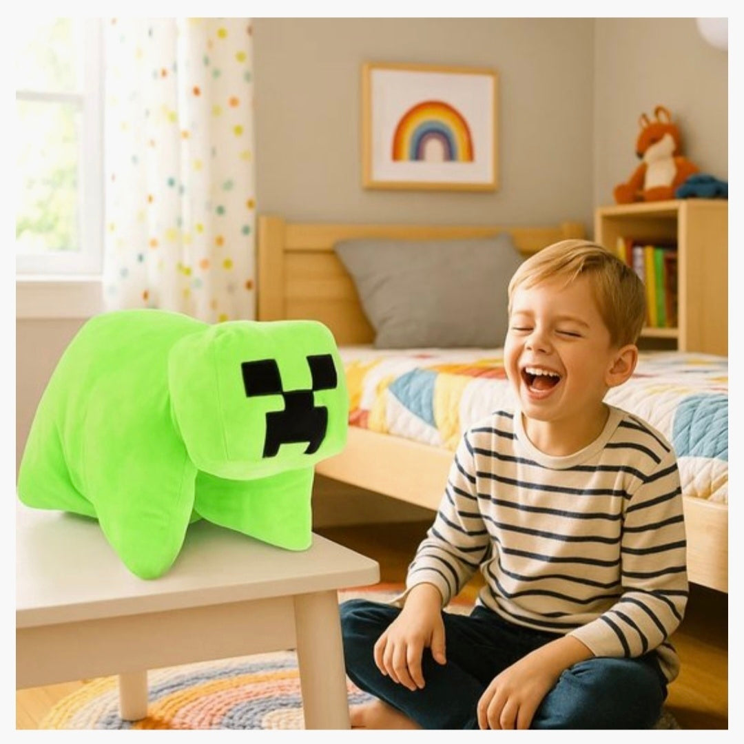 Minecraft: Kussen & Knuffel 2in1