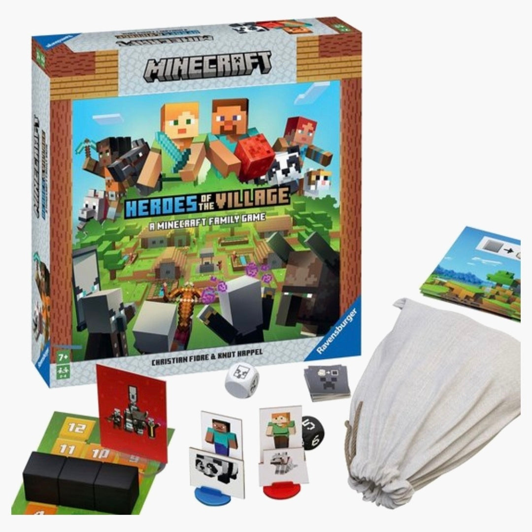 Ravensburger:  Minecraft - Heroes of the Village Junior