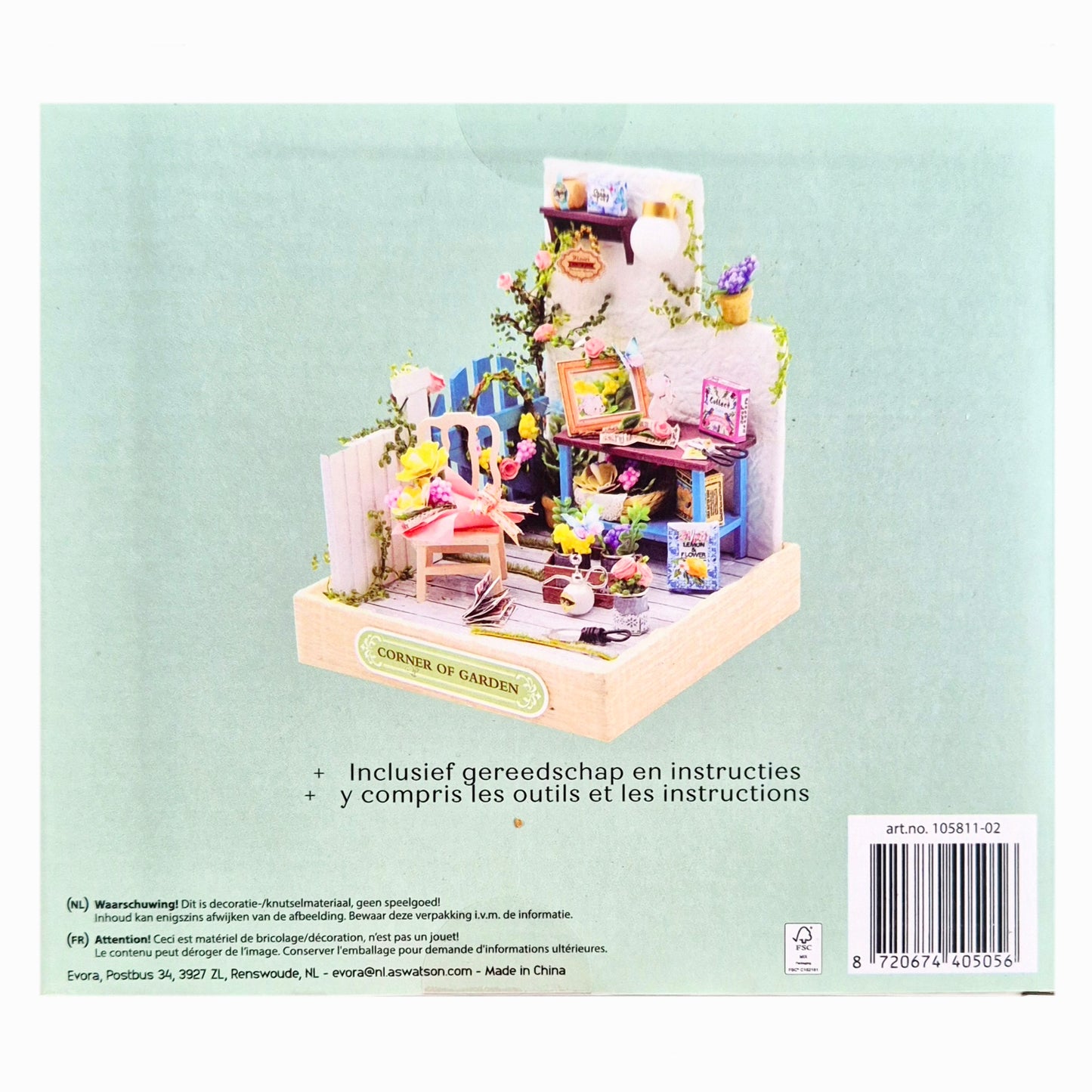 Knutselset - Maison - Minatuur Tuin