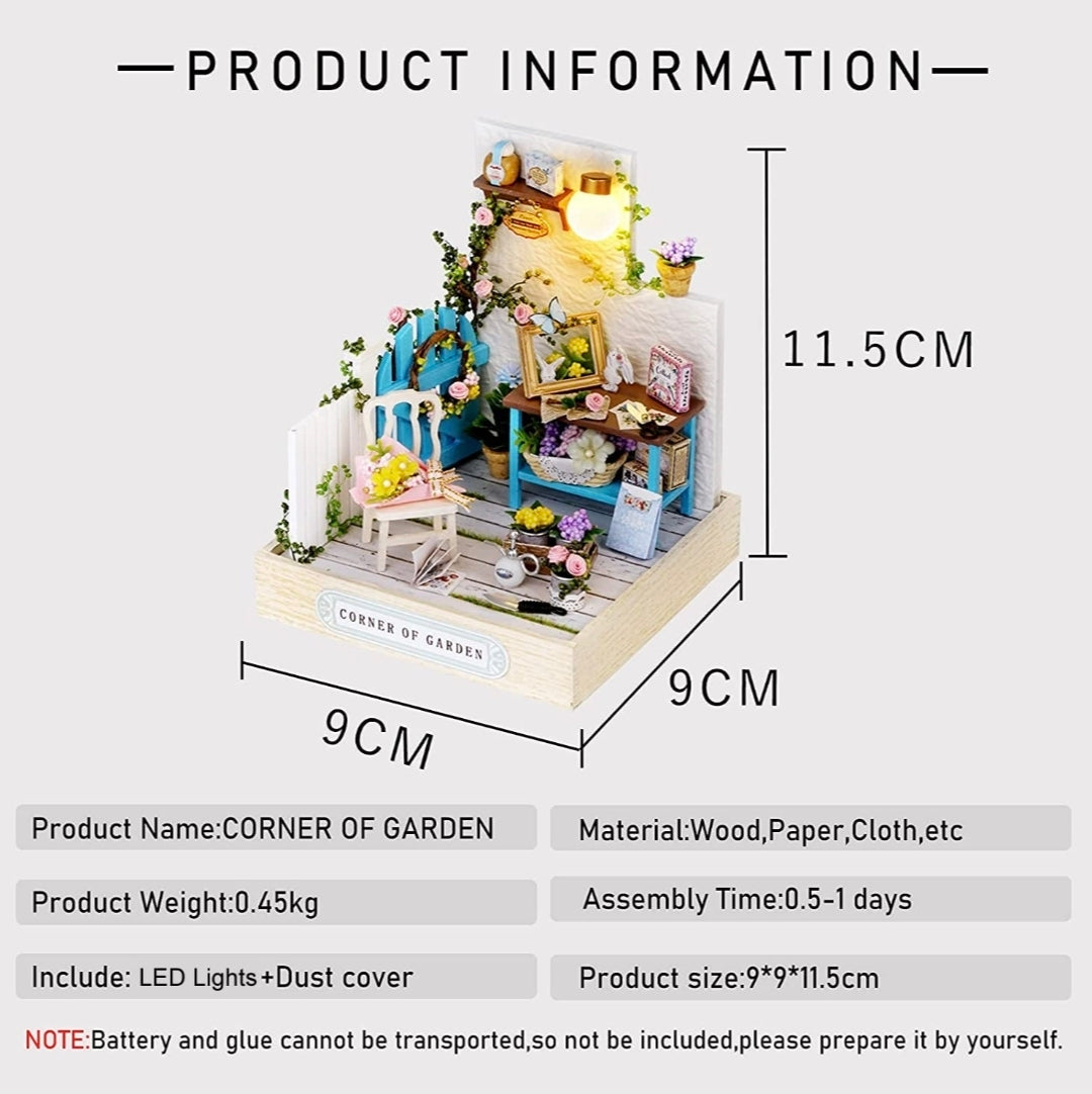 Knutselset - Maison - Minatuur Tuin