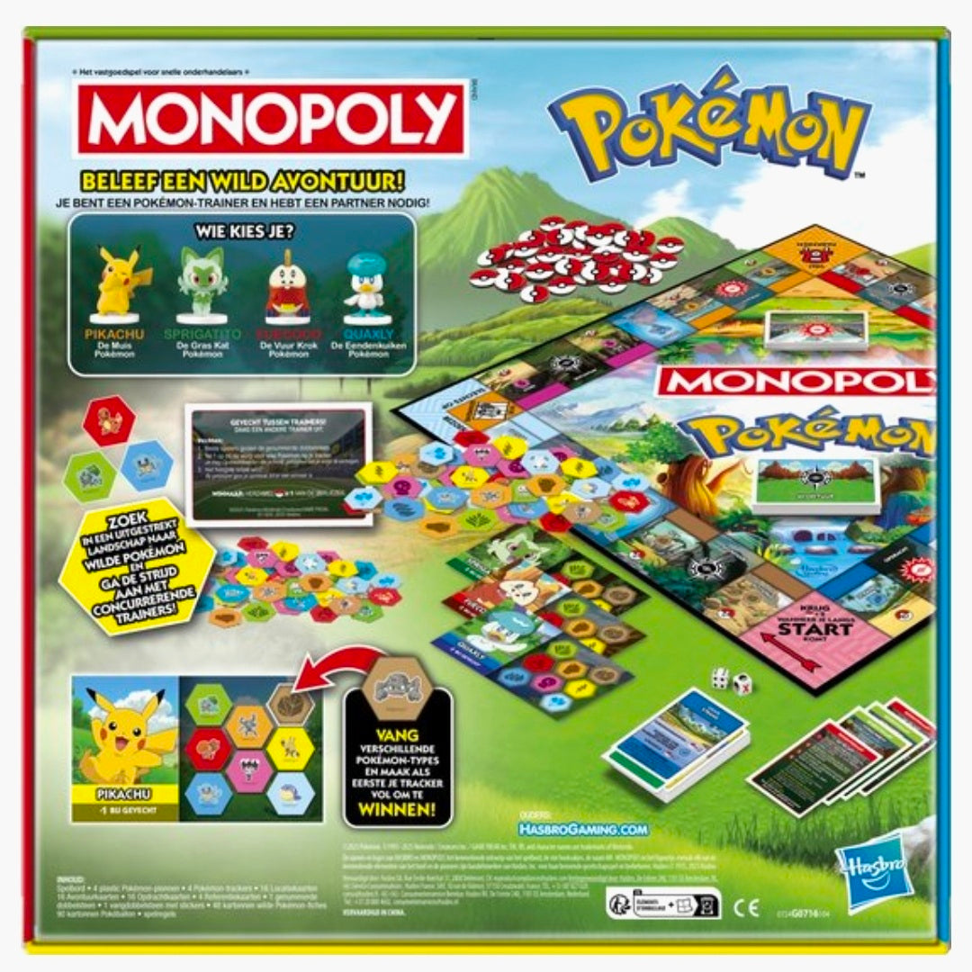 Hasbro: Monopoly - Pokemon
