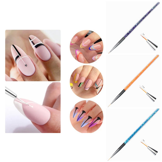 Nagelpenselen - Diverse Afmetingen