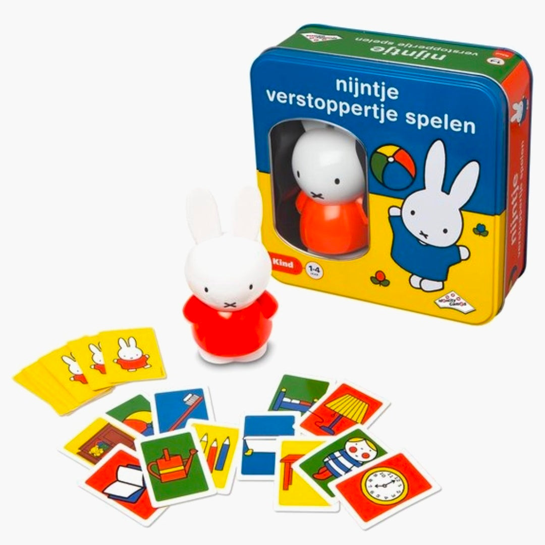 Identity Games: Nijntje - verstoppertje spelen in Blik