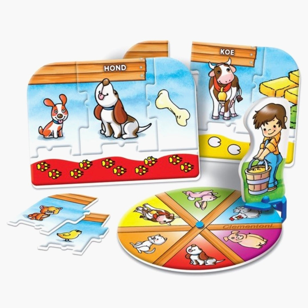 Clementoni: Leerspel - Op de Boederij