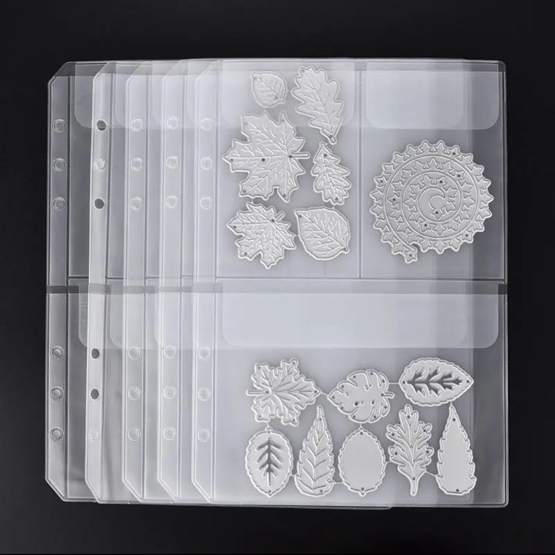 5 Opbergmapjes 3 vakken