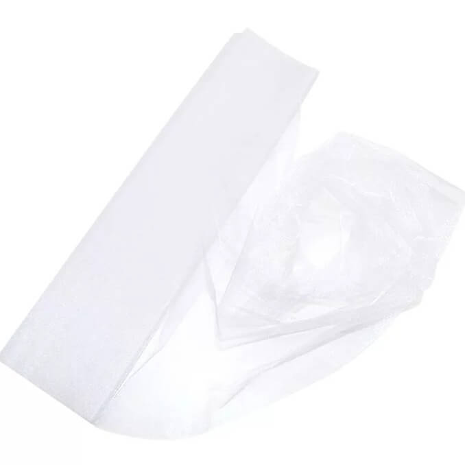 0,5 x 10m Organza  - diverse kleuren OP=OP