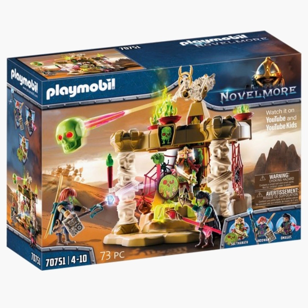 PLAYMOBIL: 70751 - Tempel v.h. Skelettenleger