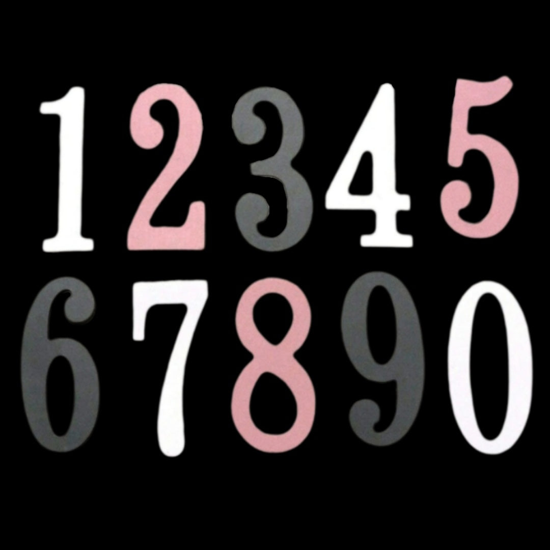 Stansmessen Cijfers 0-9