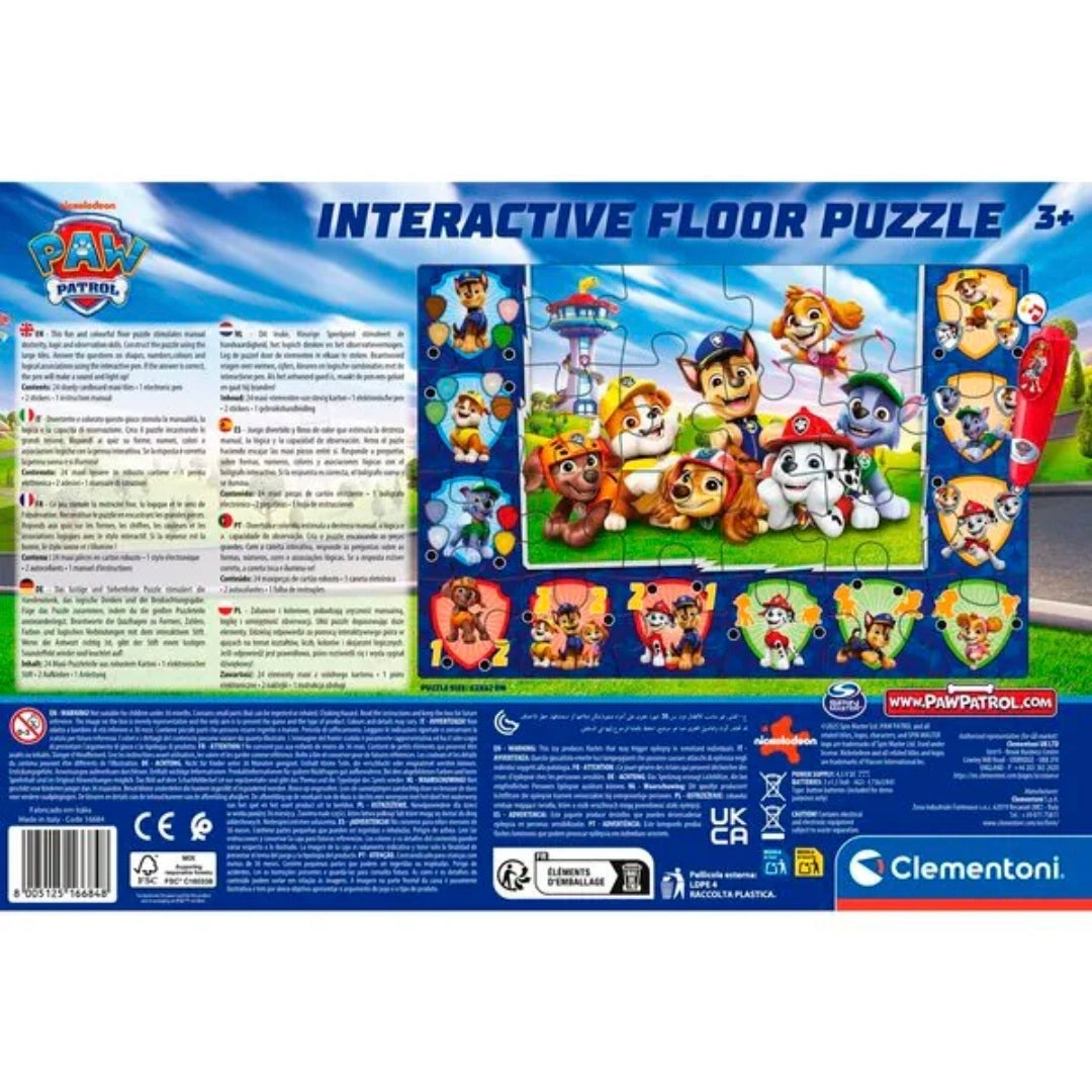 Paw Patrol: Interactieve Vloerpuzzel - 24