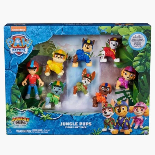 Paw Patrol: Jungle Pups 8 Speelfiguren Geschenkset