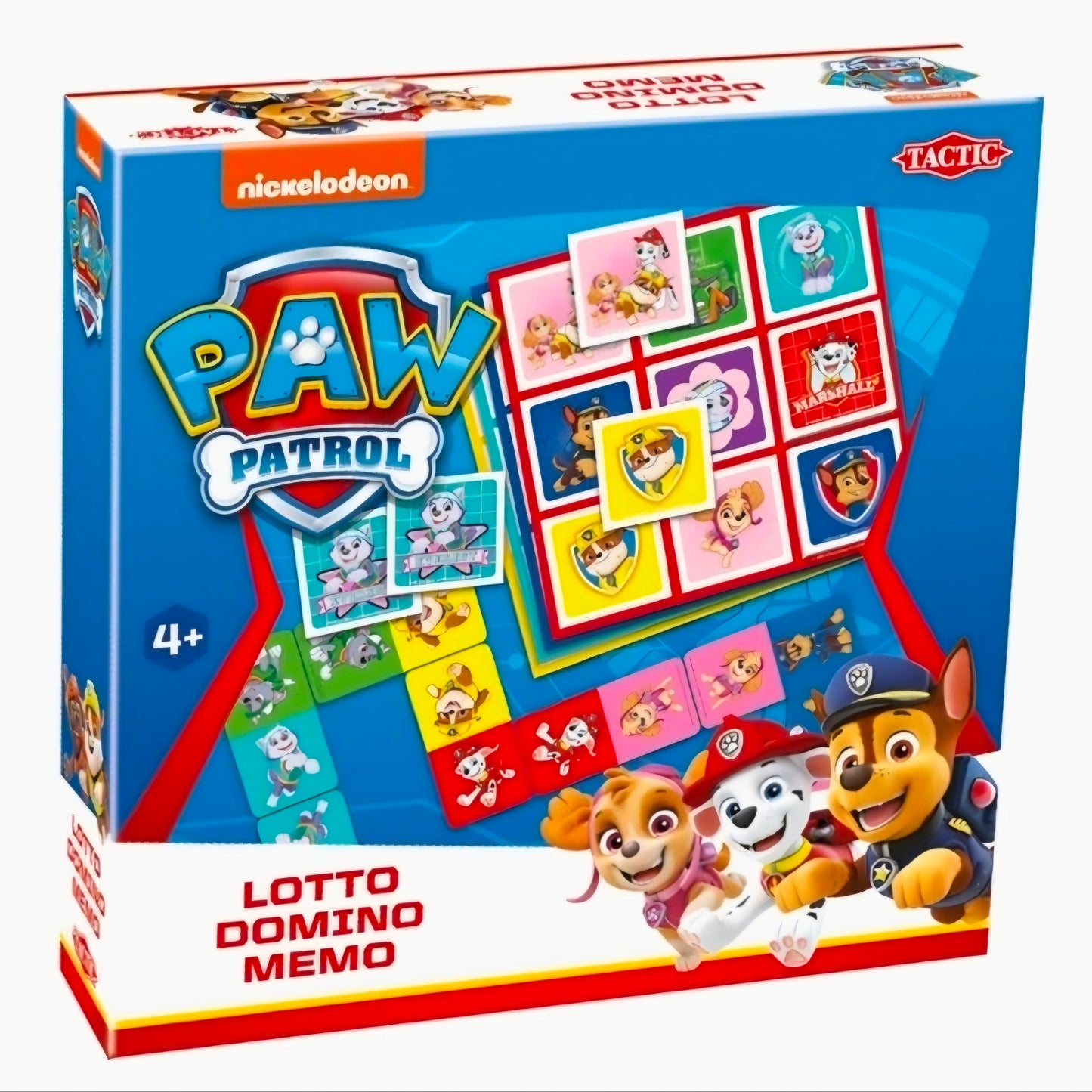 Paw Patrol: Lotto - Domino - Memory 3in1