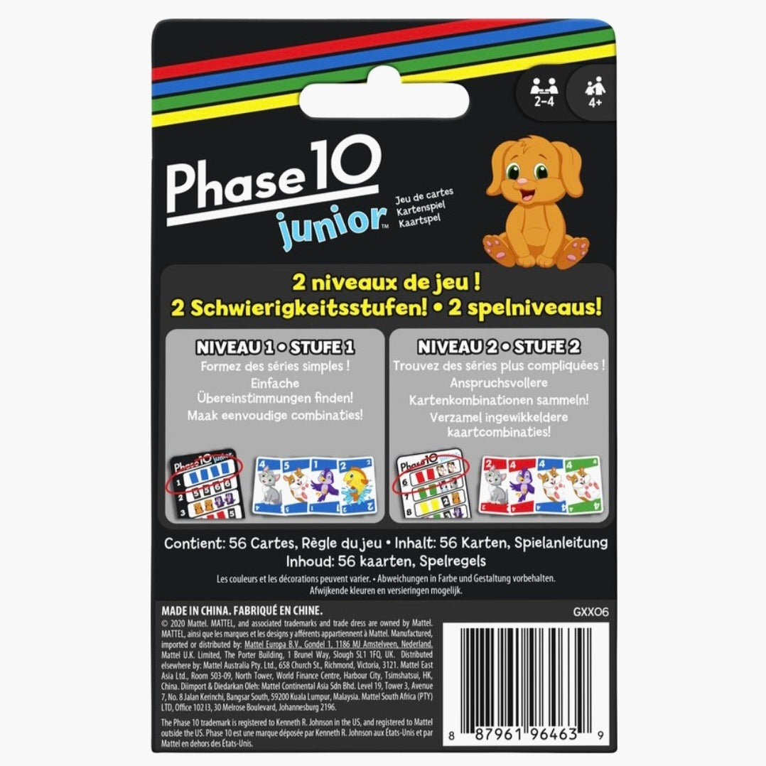 Mattel: Phase 10 Junior