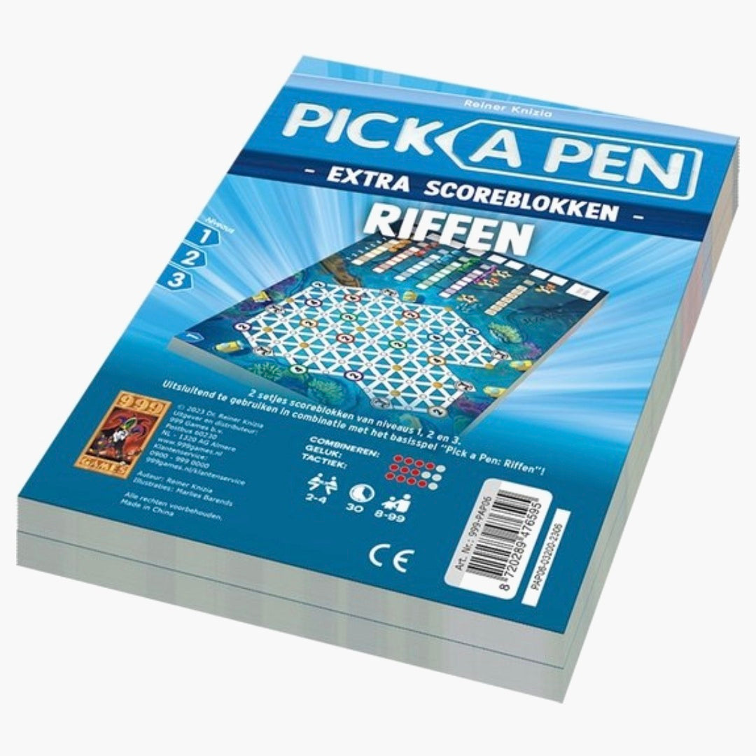 999 games: Scoreblok - Pick a Pen Riffen