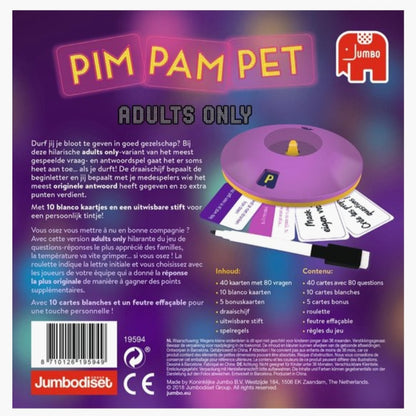 Jumbo: Pim Pam Pet adults only