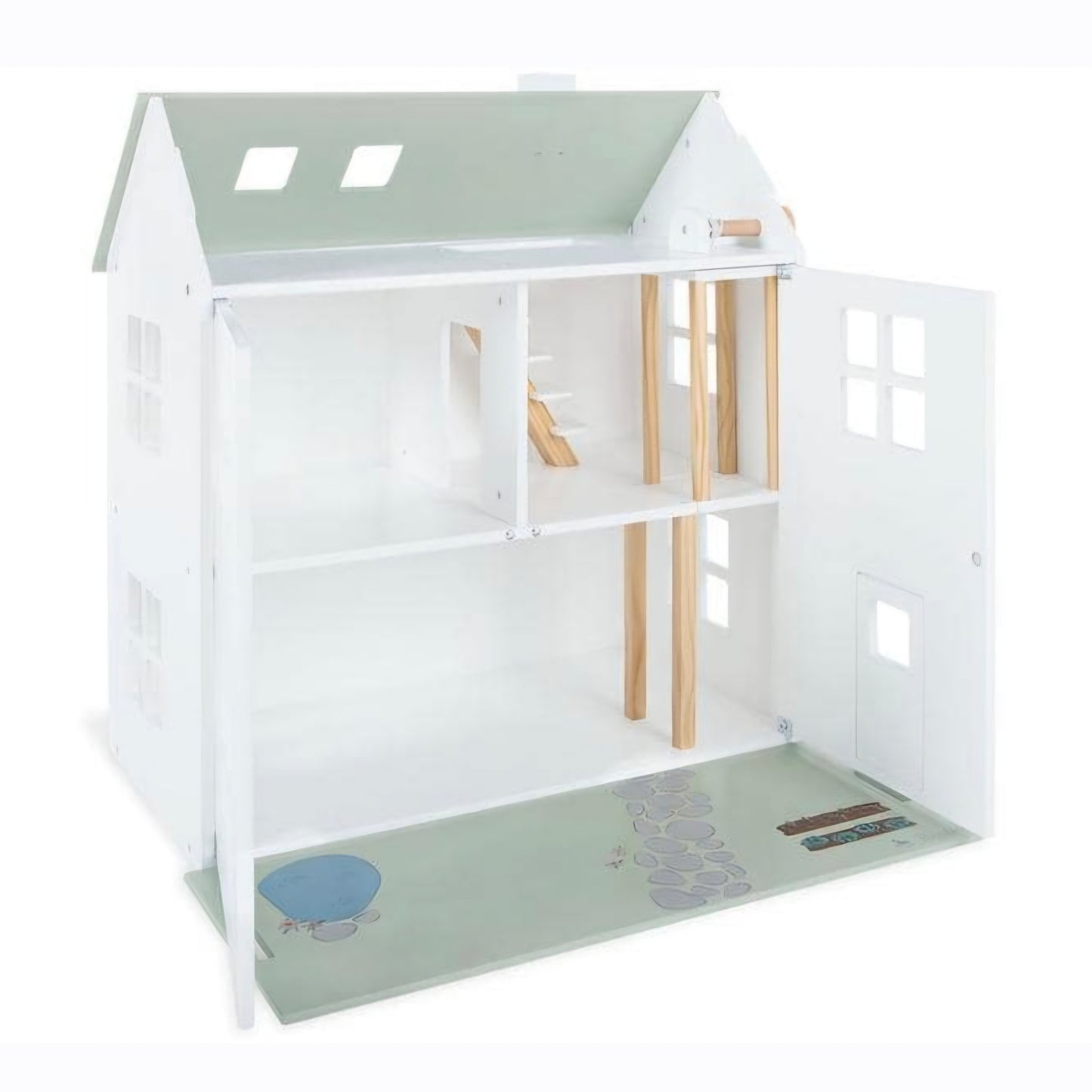 Pinolino: Houten Poppenhuis Femke (excl. Meubels)