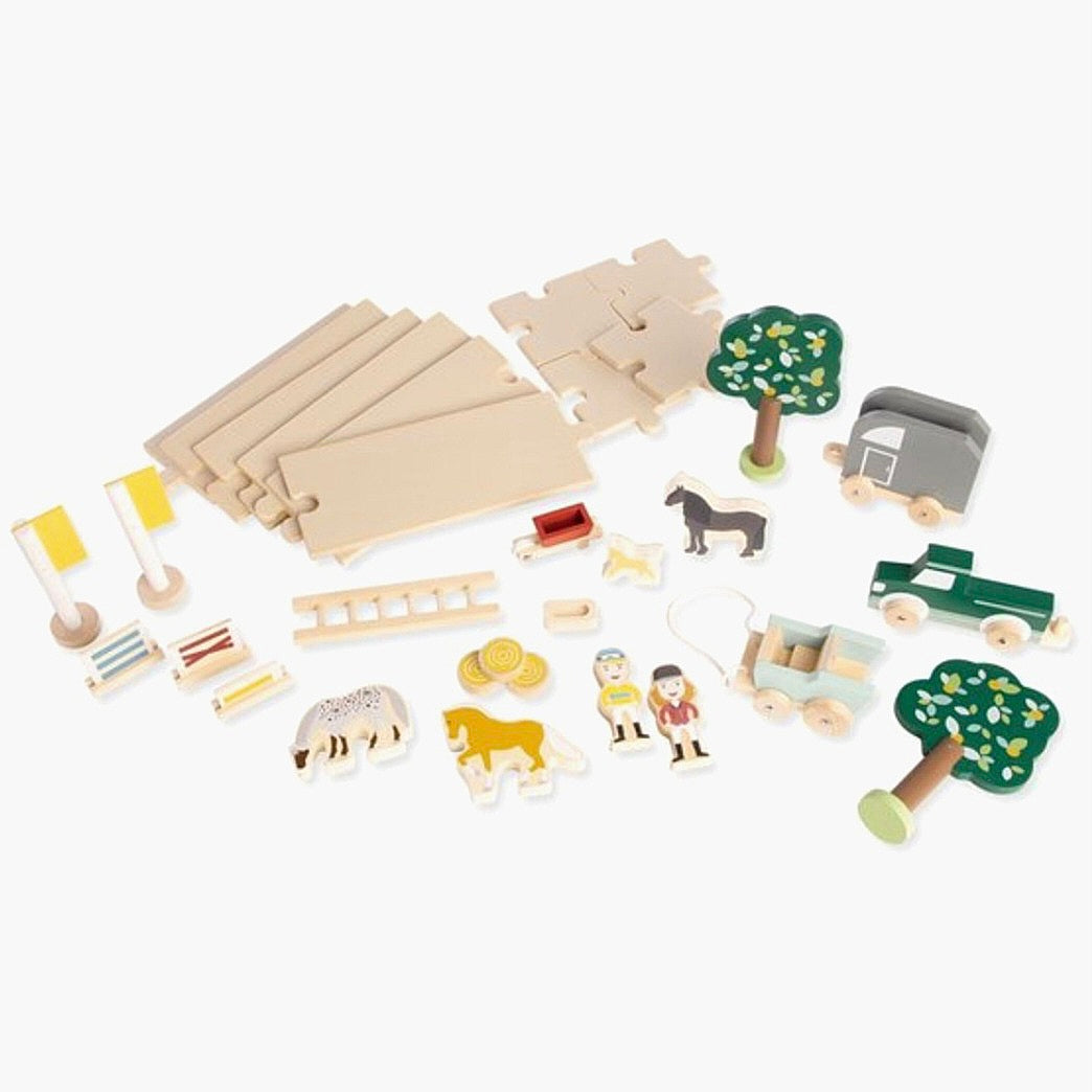Pinolino: Houten Manege Lisse en accessoires