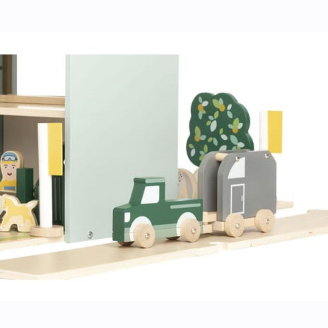 Pinolino: Houten Manege Lisse en accessoires