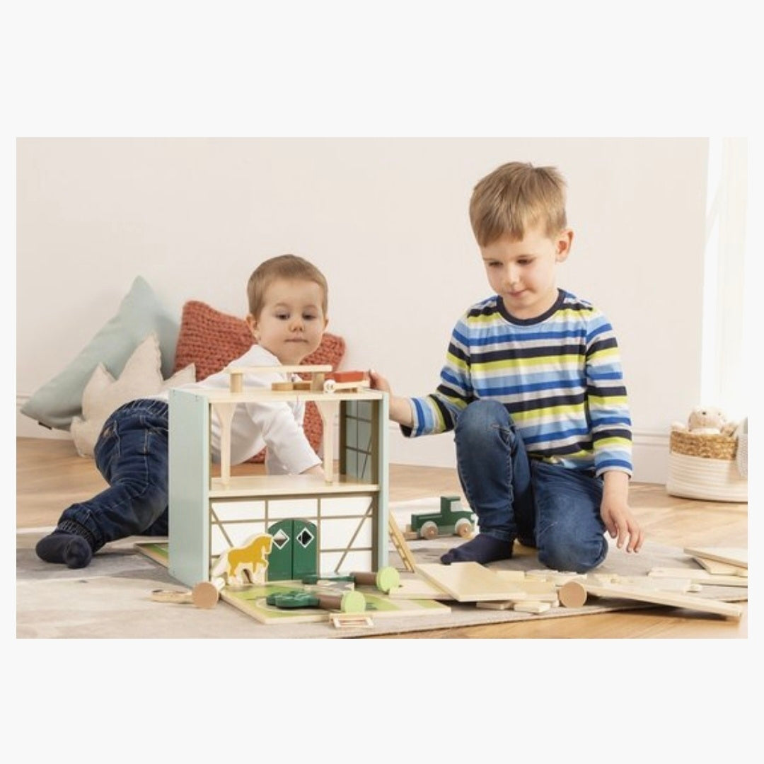 Pinolino: Houten Manege Lisse en accessoires