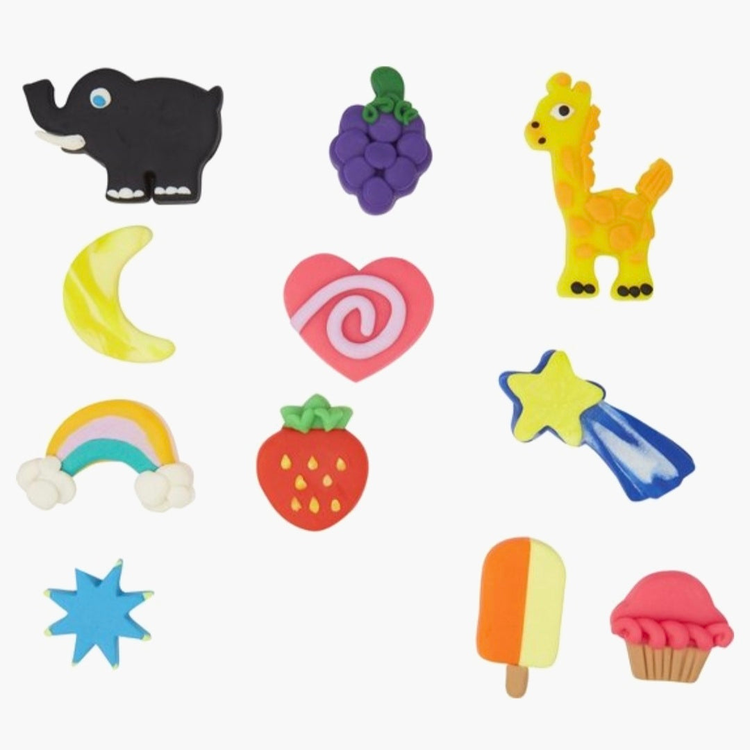 Hasbro: Play-Doh -  Bucket of Fun - 20 kleipotjes + 14 Figuren