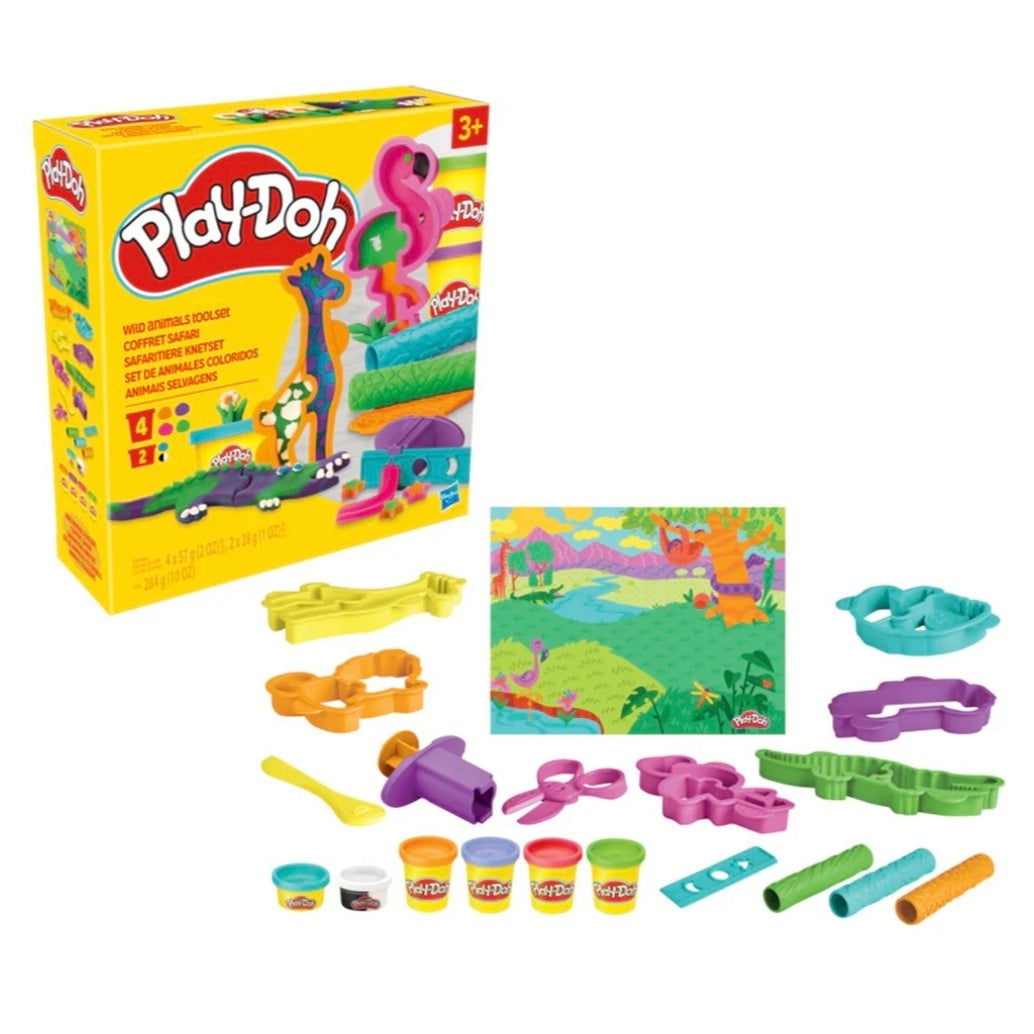 Play-Doh: Wilde Dieren Set