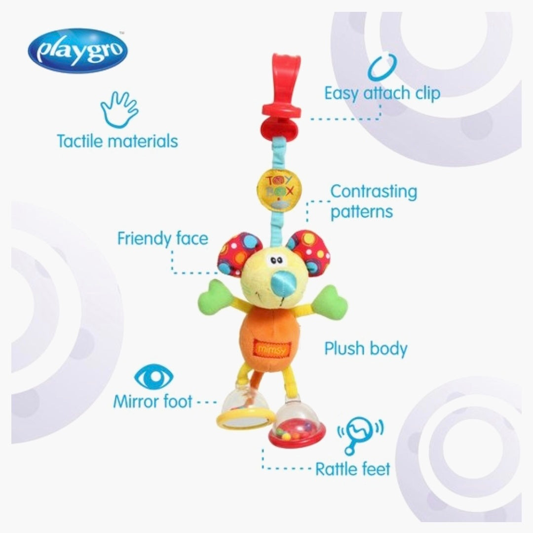 Playgro: Hangspeeltje Mimsy de Muis