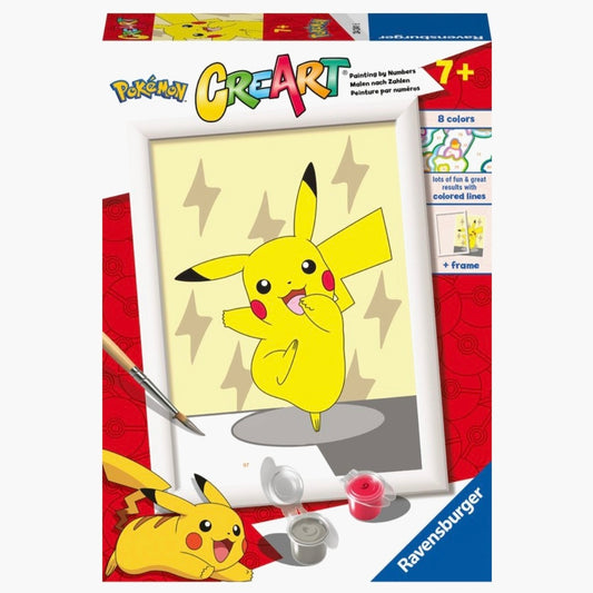 Pokemon: CreArt - Pikachu - Schilderen nummer