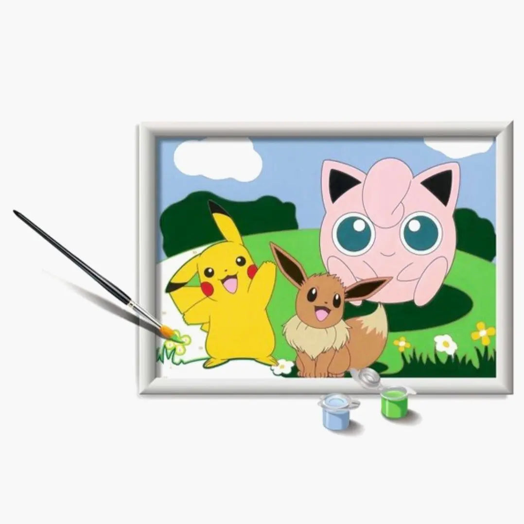 Pokémon: Schilderen op nummer  -  Multiplaza