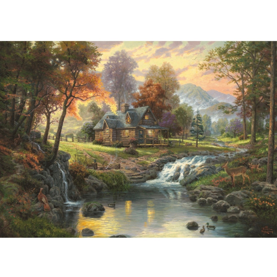 Thomas Kinkade: Mountain Retreat - 1000