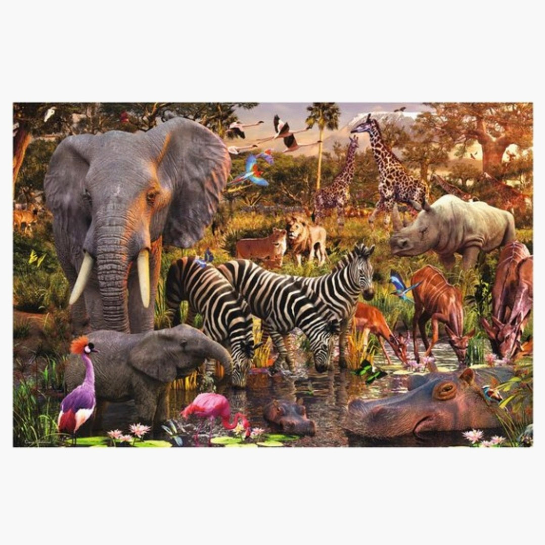 Ravensburger: Afrikaanse Dierenwereld - 3000