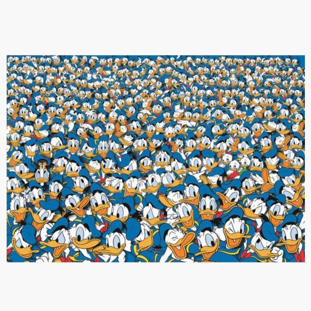 Clementoni: Impossible Donald Duck Compact - 1000