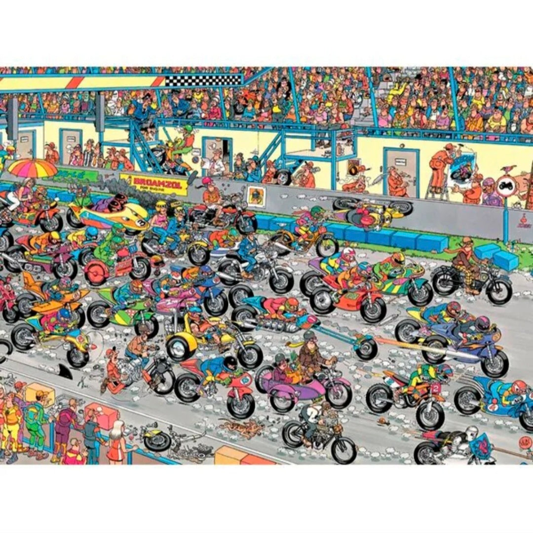 Jan van Haasteren - Motorbike Race - 950