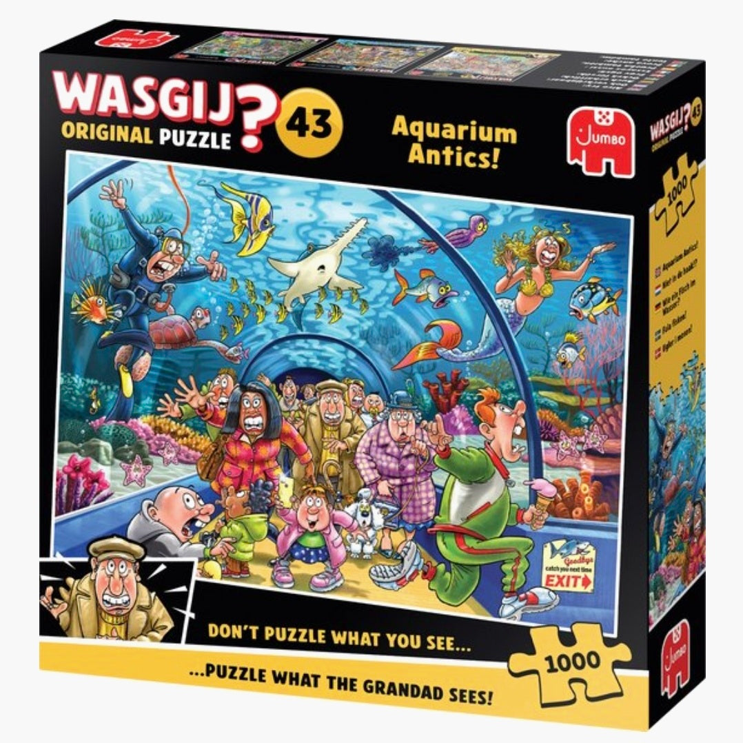 Wasgij 43 Orginal: Aquarium Capriolen - 1000