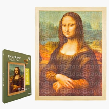 The Frame: Leonardo da Vinci - Mona Lisa - met houten Lijst - 500