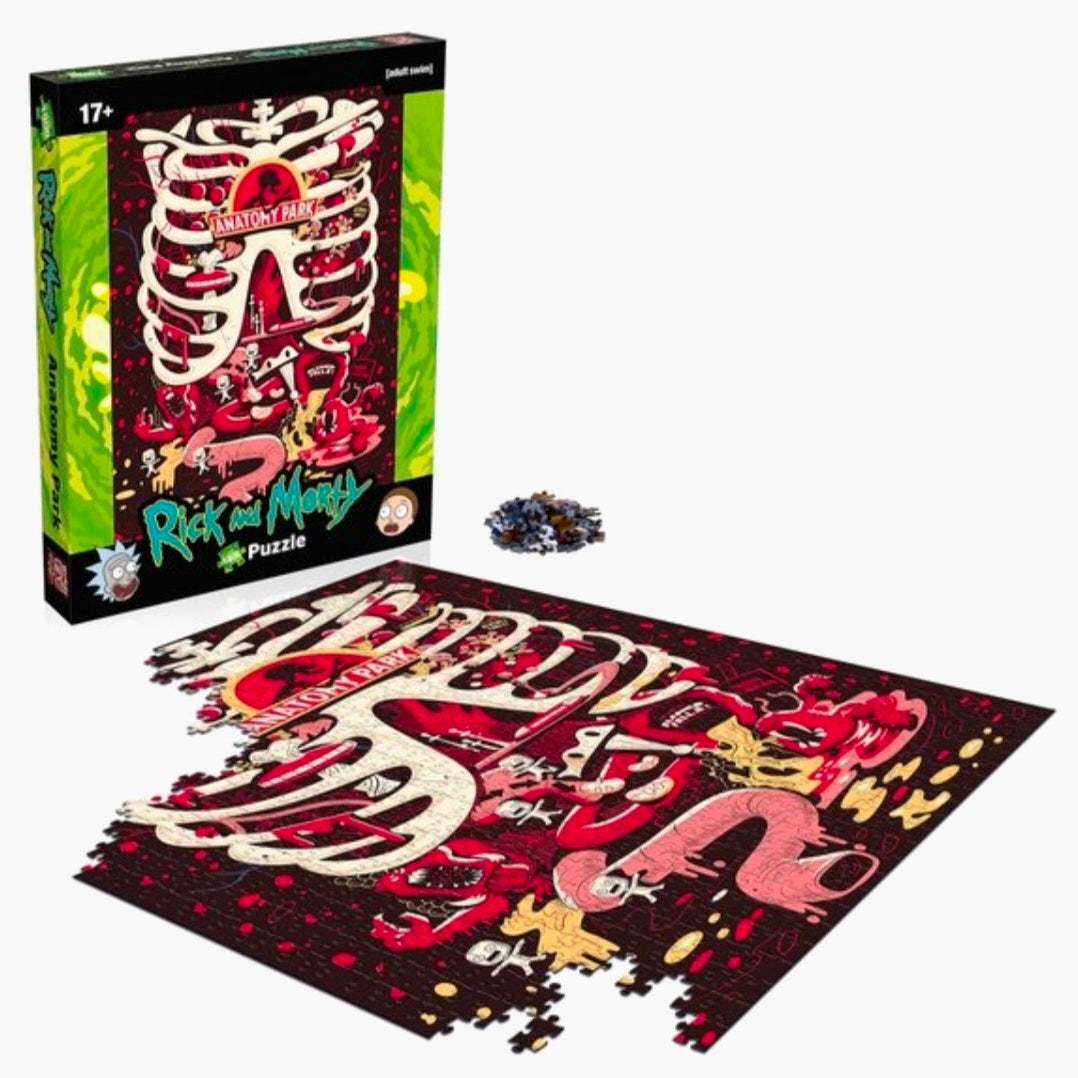 Winning Moves: Rick and Morty - Anatomy Park - 1000